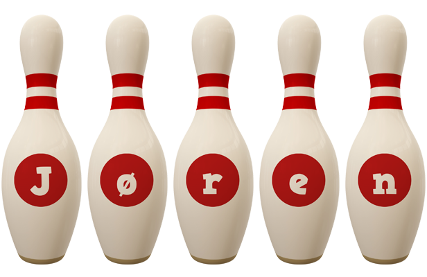 Jøren bowling-pin logo