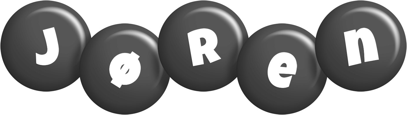 Jøren candy-black logo