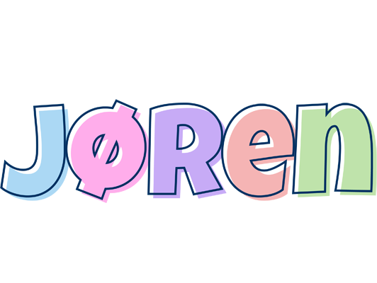 Jøren pastel logo