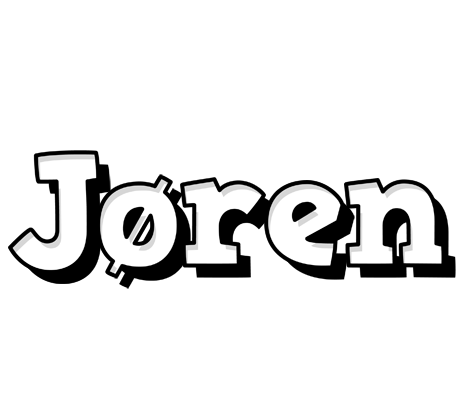 Jøren snowing logo