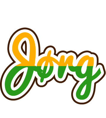 Jørg banana logo
