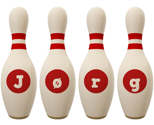 Jørg bowling-pin logo
