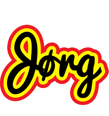 Jørg flaming logo