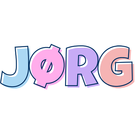 Jørg pastel logo