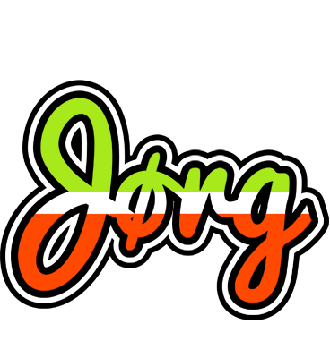 Jørg superfun logo