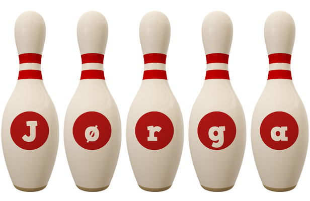 Jørga bowling-pin logo
