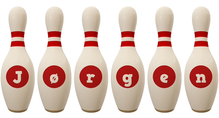 Jørgen bowling-pin logo