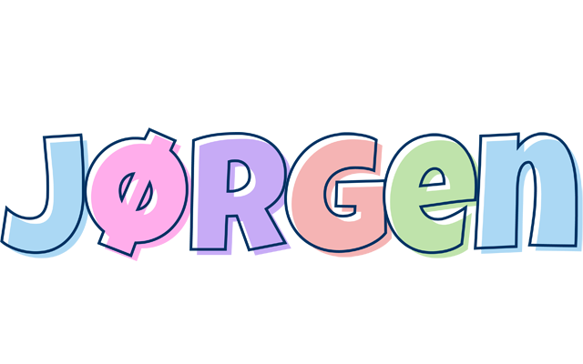 Jørgen pastel logo