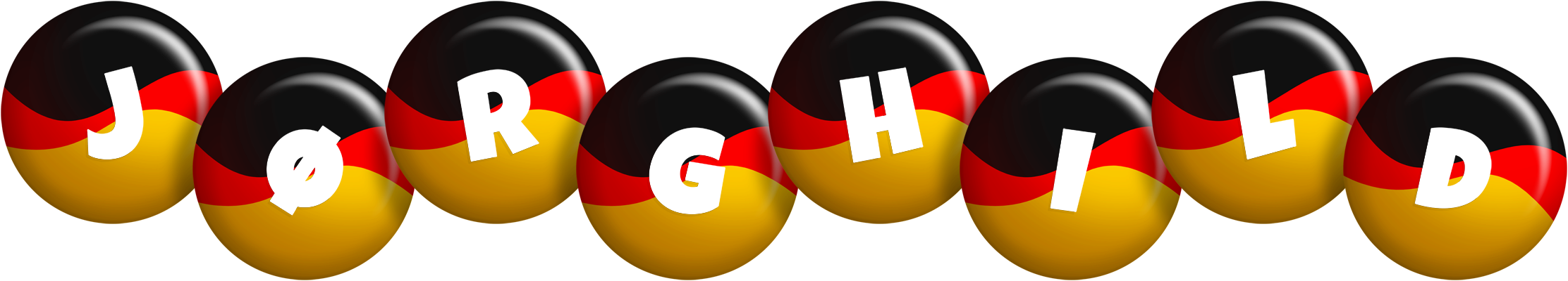 Jørghild german logo
