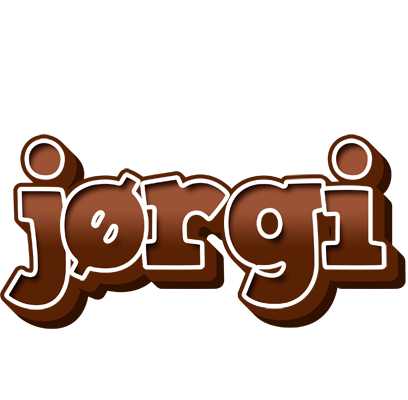Jørgi brownie logo