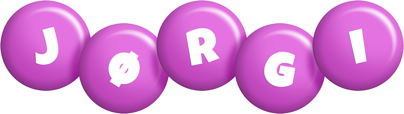Jørgi candy-purple logo