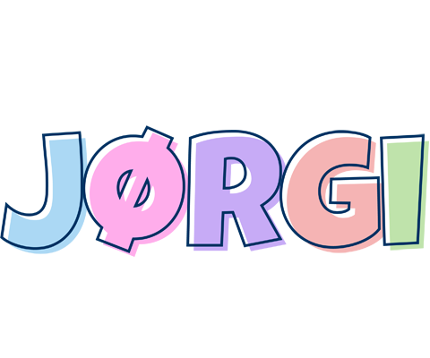 Jørgi pastel logo
