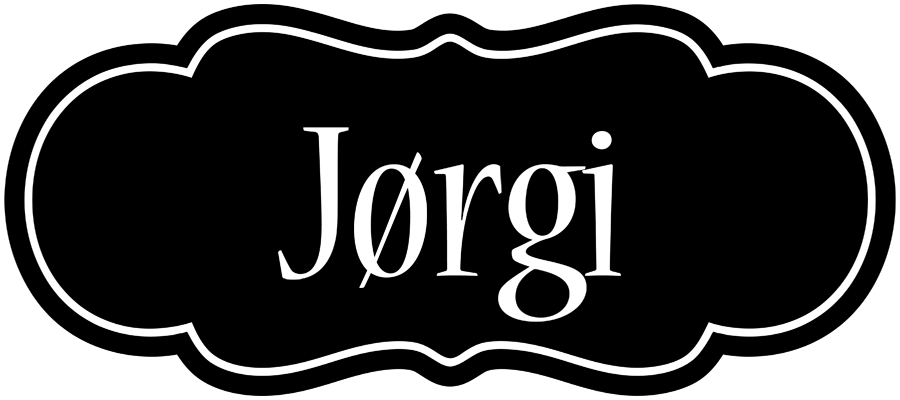 Jørgi welcome logo