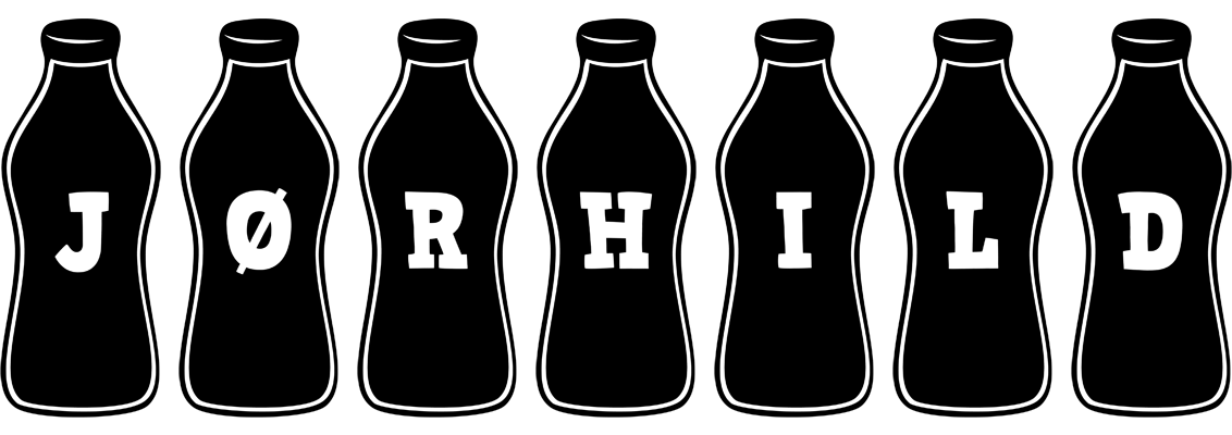 Jørhild bottle logo