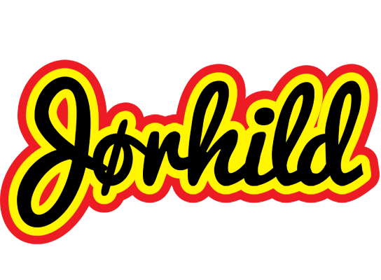 Jørhild flaming logo