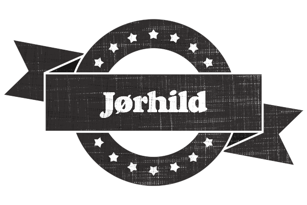 Jørhild grunge logo