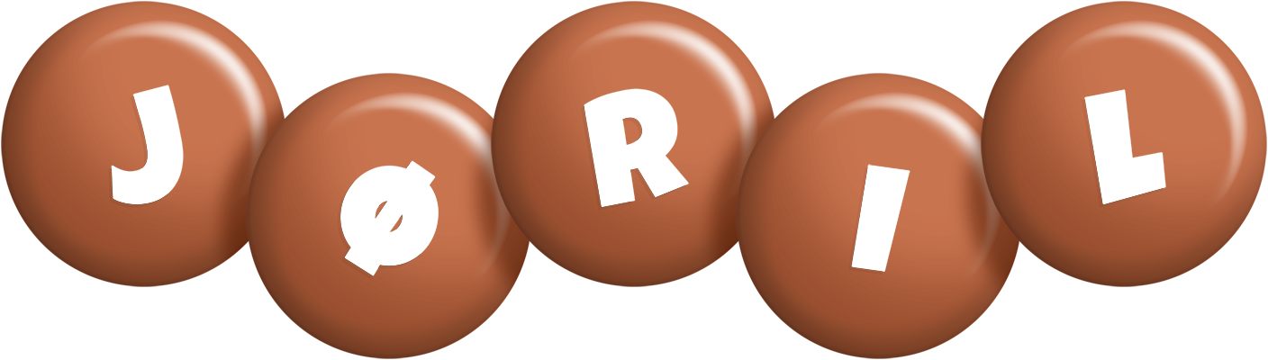 Jøril candy-brown logo
