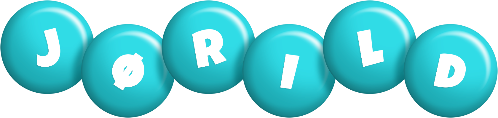 Jørild candy-azur logo