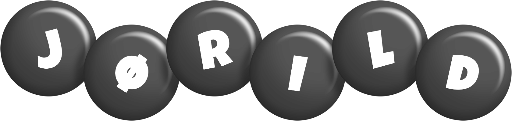 Jørild candy-black logo