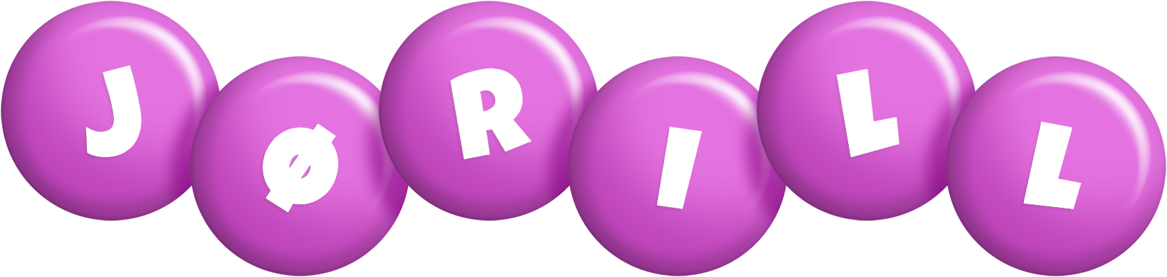 Jørill candy-purple logo
