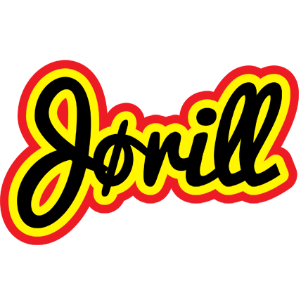 Jørill flaming logo