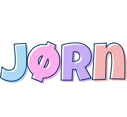 Jørn pastel logo