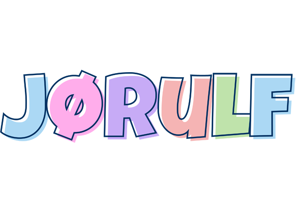 Jørulf pastel logo