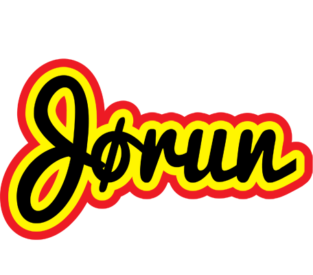 Jørun flaming logo