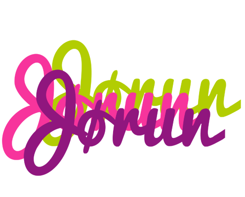 Jørun flowers logo
