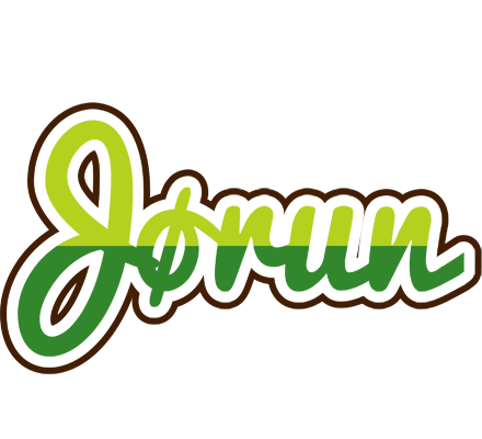 Jørun golfing logo