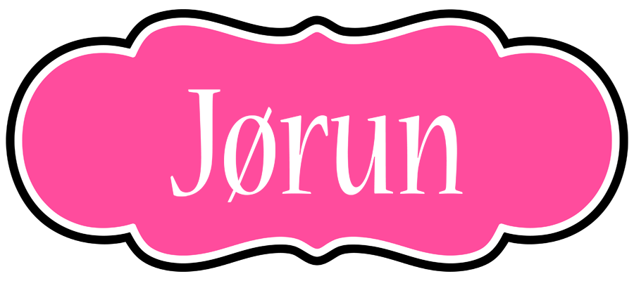 Jørun invitation logo
