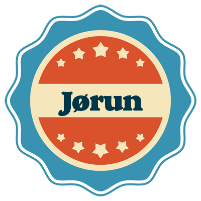 Jørun labels logo