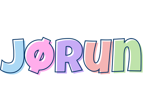 Jørun pastel logo