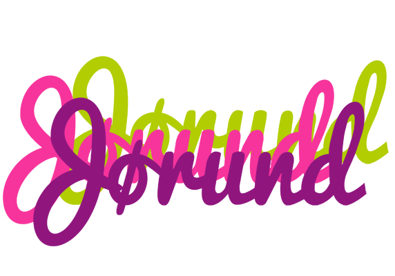Jørund flowers logo