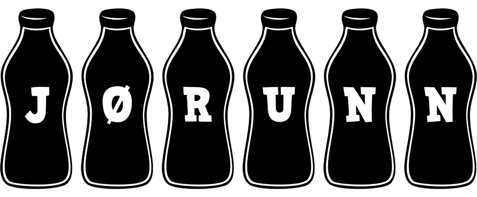 Jørunn bottle logo