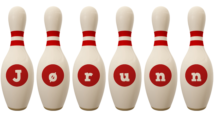 Jørunn bowling-pin logo