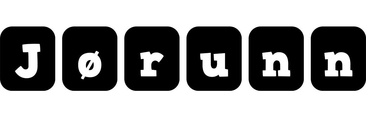 Jørunn box logo
