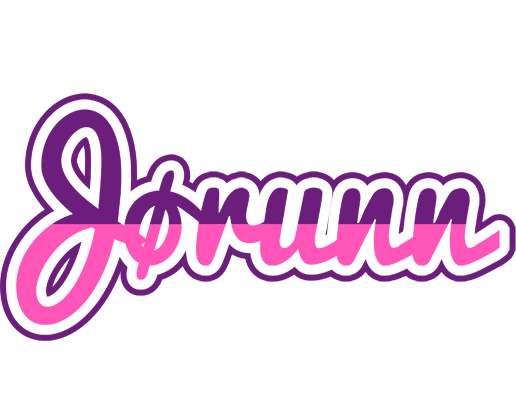 Jørunn cheerful logo