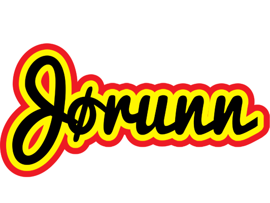 Jørunn flaming logo