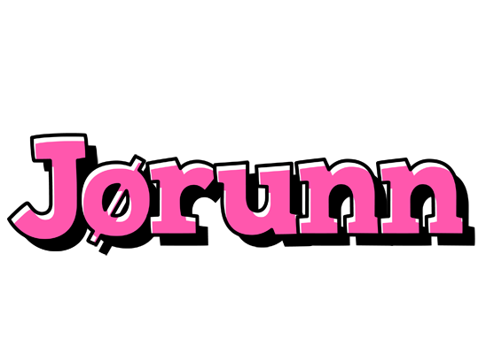 Jørunn girlish logo