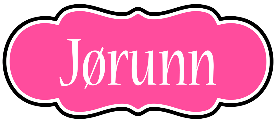 Jørunn invitation logo