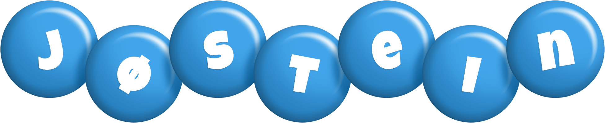 Jøstein candy-blue logo