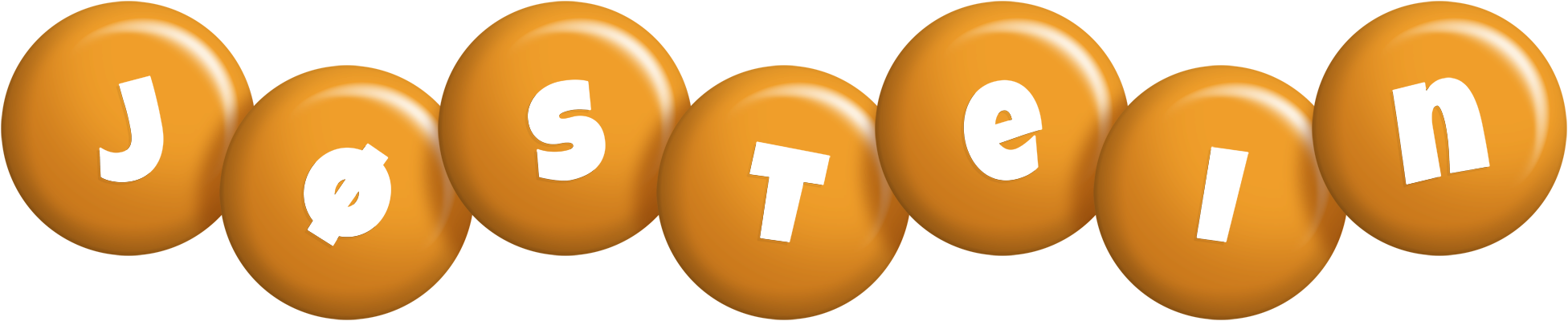 Jøstein candy-orange logo
