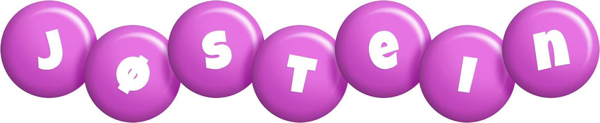 Jøstein candy-purple logo