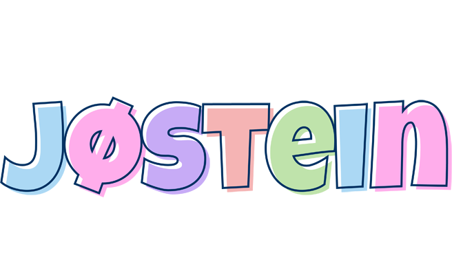 Jøstein pastel logo