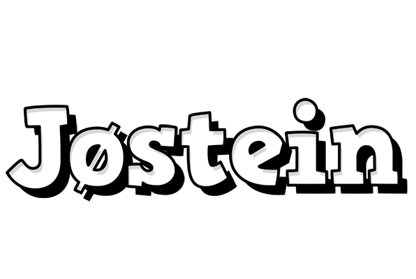 Jøstein snowing logo