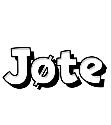 Jøte snowing logo