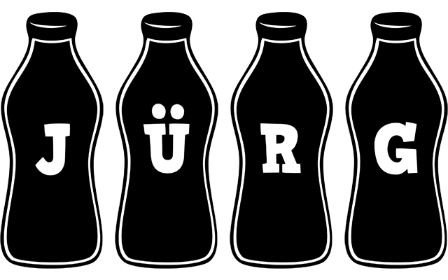 Jürg bottle logo