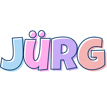 Jürg pastel logo