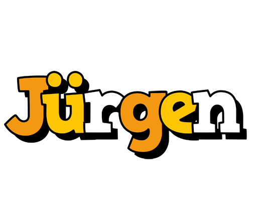 Jürgen cartoon logo